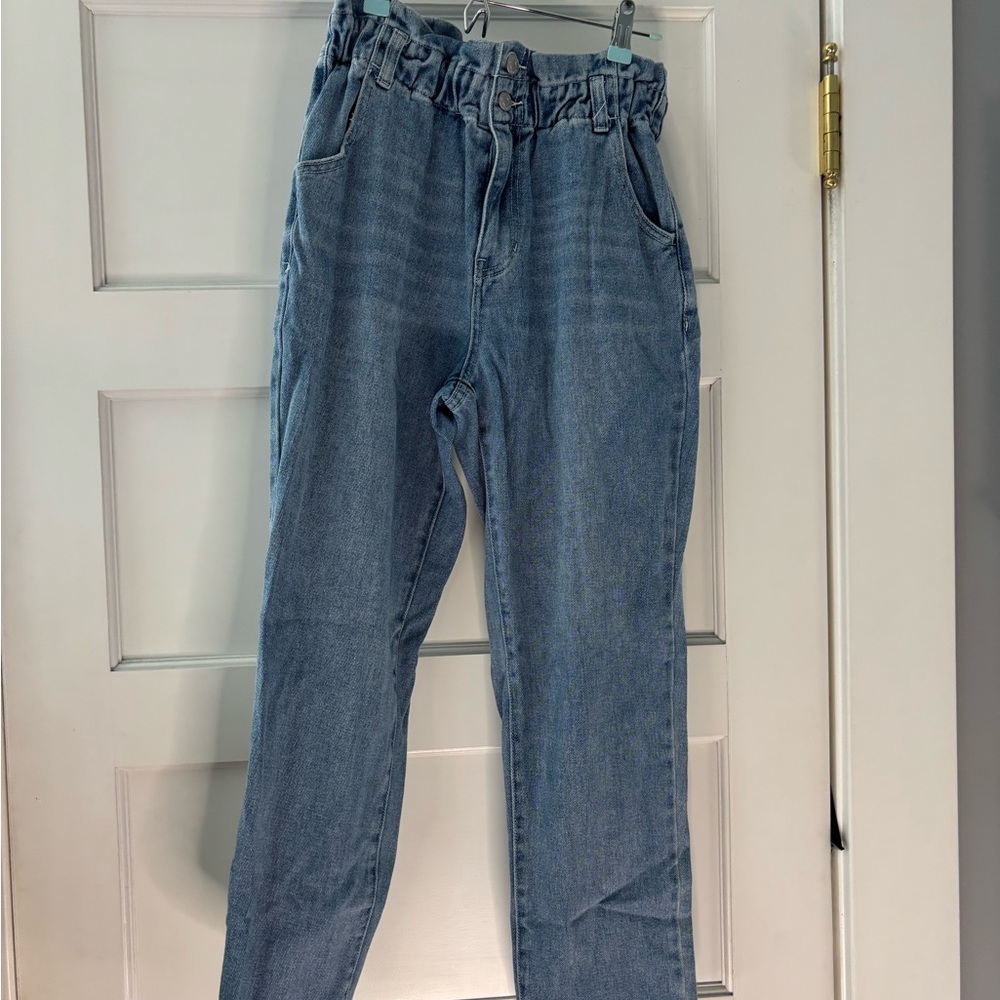 PacSun Blue High Rise Jeans with Relaxed Fit